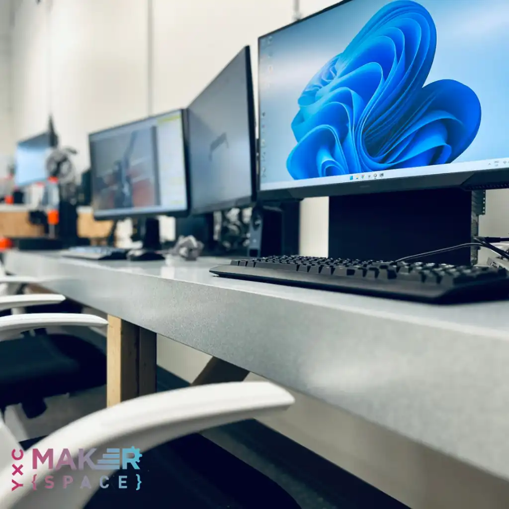 Creation Stations (2 Monitors per station)